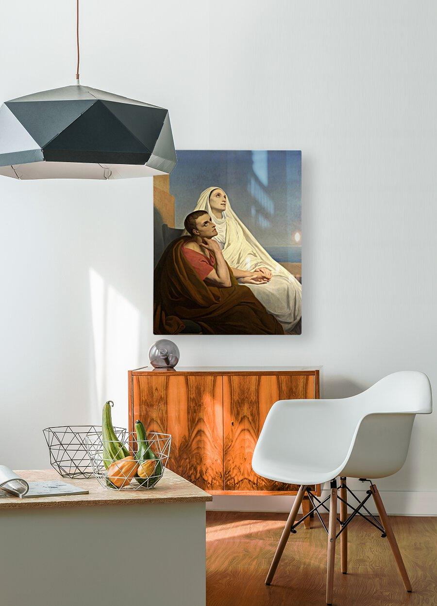 Acrylic Print - Sts. Augustine and Monica by Museum Art - Trinity Stores