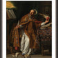 Wall Frame Espresso, Matted - St. Augustine by Museum Art