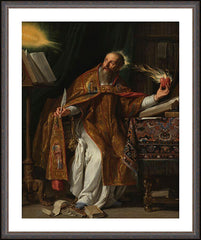 Wall Frame Espresso - St. Augustine by Museum Art