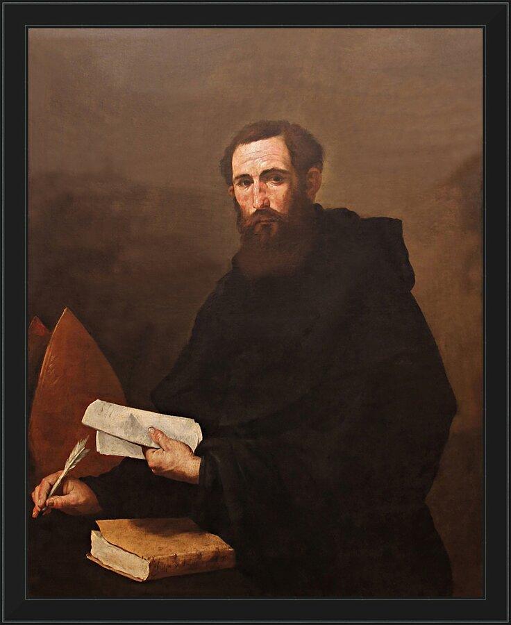 Wall Frame Black - St. Augustine by Museum Art