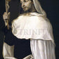 Wall Frame Black, Matted - St. Albert of Sicily by Museum Art - Trinity Stores