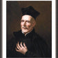 Wall Frame Espresso, Matted - St. Joseph of Calasanz by Museum Art - Trinity Stores