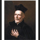 Wall Frame Black, Matted - St. Joseph of Calasanz by Museum Art - Trinity Stores