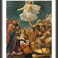 Wall Frame Espresso, Matted - Ascension of Christ   by Museum Art