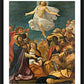 Wall Frame Black, Matted - Ascension of Christ   by Museum Art - Trinity Stores