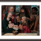 Wall Frame Espresso, Matted - Adoration of the Magi by Museum Art