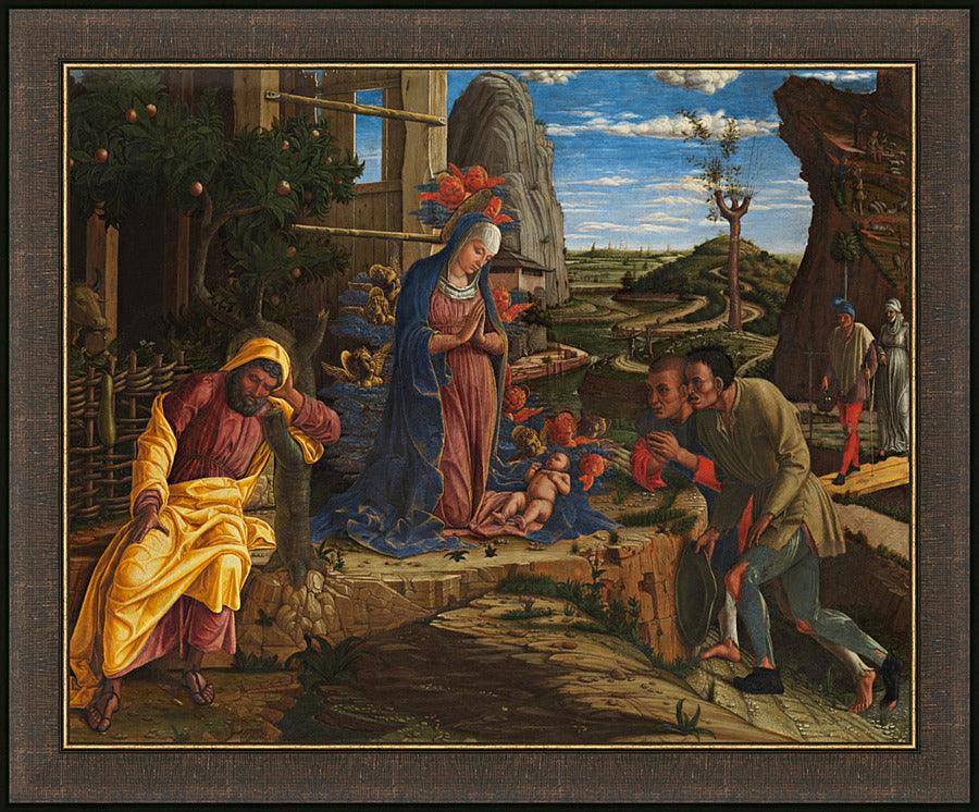 Wall Frame Espresso - Adoration of the Shepherds by Museum Art - Trinity Stores