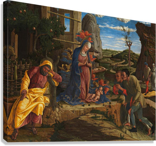 Canvas Print - Adoration of the Shepherds by Museum Art