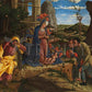 Wall Frame Black, Matted - Adoration of the Shepherds by Museum Art - Trinity Stores