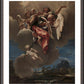Wall Frame Espresso, Matted - Apotheosis (Rise to Heaven) of a Saint by Museum Art