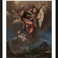 Wall Frame Black, Matted - Apotheosis (Rise to Heaven) of a Saint by Museum Art