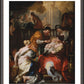 Wall Frame Espresso, Matted - Birth of Mary by Museum Art - Trinity Stores