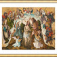 Wall Frame Gold, Matted - Baptism of Christ by Museum Art - Trinity Stores