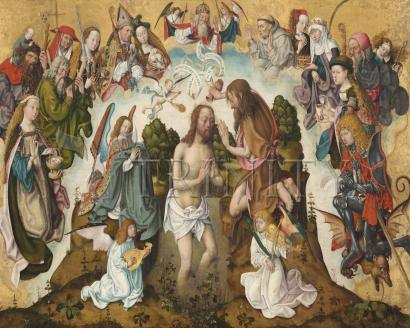 Metal Print - Baptism of Christ by Museum Art