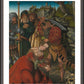 Wall Frame Espresso, Matted - Martyrdom of St. Barbara by Museum Art