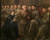 Acrylic Print - St. Bonaventure Receiving Habit from St. Francis by Museum Art - Trinity Stores
