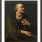 Wall Frame Espresso, Matted - St. Bartholomew by Museum Art