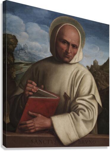 Canvas Print - St. Bruno of Cologne by Museum Art