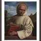 Wall Frame Espresso, Matted - St. Bruno of Cologne by Museum Art