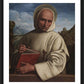 Wall Frame Black, Matted - St. Bruno of Cologne by Museum Art