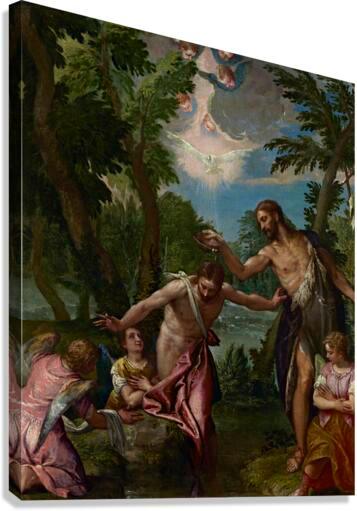 Canvas Print - Baptism of Christ by Museum Art