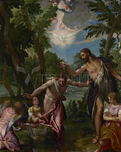 Metal Print - Baptism of Christ by Museum Art