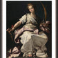 Wall Frame Espresso, Matted - St. Catherine of Alexandria by Museum Art - Trinity Stores