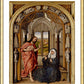 Wall Frame Gold, Matted - Christ Appearing to His Mother by Museum Art