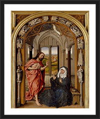 Wall Frame Black - Christ Appearing to His Mother by Museum Art