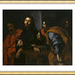Wall Frame Gold, Matted - Calling of St. Matthew by Museum Art