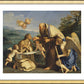 Wall Frame Gold, Matted - Communion of St. Mary of Egypt by Museum Art