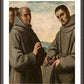 Wall Frame Espresso, Matted - St. Didacus of Alcalá by Museum Art