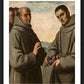 Wall Frame Black, Matted - St. Didacus of Alcalá by Museum Art