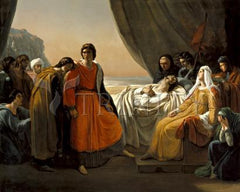 Metal Print - Death of St. Louis, King of France by Museum Art