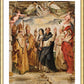 Wall Frame Gold, Matted - Defenders of the Eucharist by Museum Art