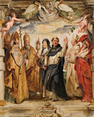Metal Print - Defenders of the Eucharist by Museum Art