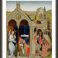 Wall Frame Espresso, Matted - Dream of St. Sergius I by Museum Art
