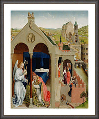 Wall Frame Espresso - Dream of St. Sergius I by Museum Art