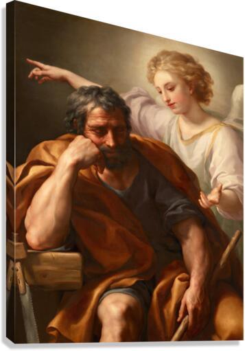 Canvas Print - Dream of St. Joseph by Museum Art