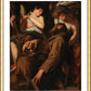 Wall Frame Gold, Matted - Ecstasy of St. Francis of Assisi by Museum Art