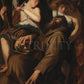 Wall Frame Black, Matted - Ecstasy of St. Francis of Assisi by Museum Art - Trinity Stores