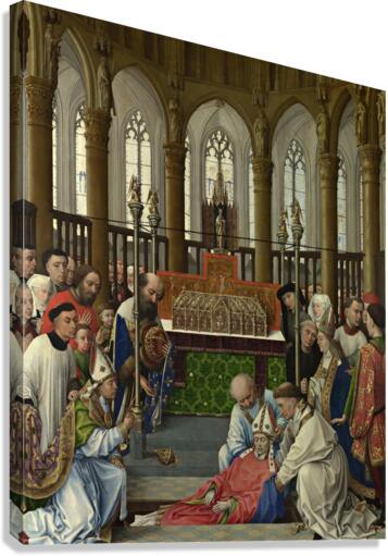 Canvas Print - Exhumation of St. Hubert by Museum Art