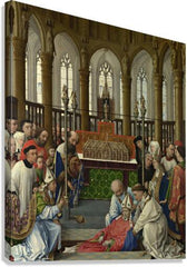 Canvas Print - Exhumation of St. Hubert by Museum Art