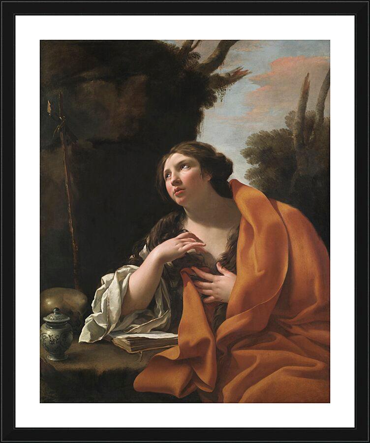 Wall Frame Black, Matted - St. Mary Magdalene by Museum Art