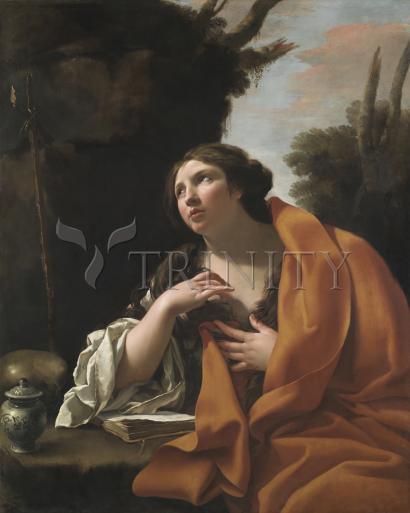 Wall Frame Espresso, Matted - St. Mary Magdalene by Museum Art - Trinity Stores