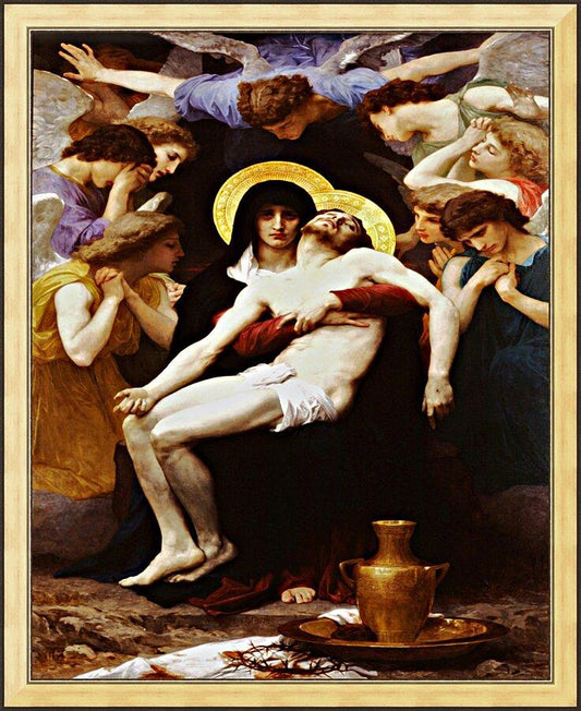 Wall Frame Gold - Pieta by Museum Art