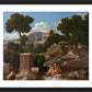 Wall Frame Black, Matted - St. John the Evangelist on Patmos by Museum Art - Trinity Stores