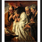 Wall Frame Black, Matted - Four Evangelists by Museum Art