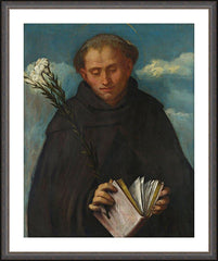 Wall Frame Espresso - St. Filippo Benizi by Museum Art
