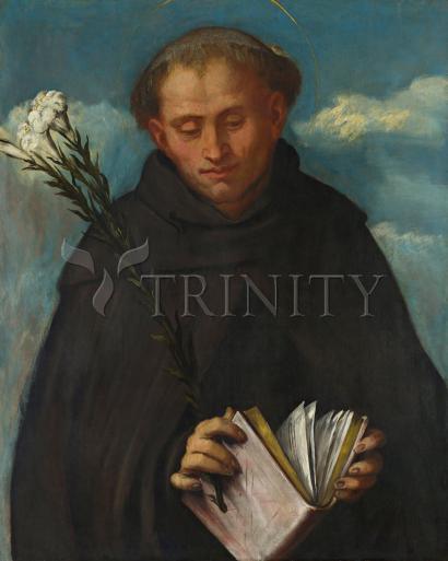 Wall Frame Black, Matted - St. Filippo Benizi by Museum Art - Trinity Stores